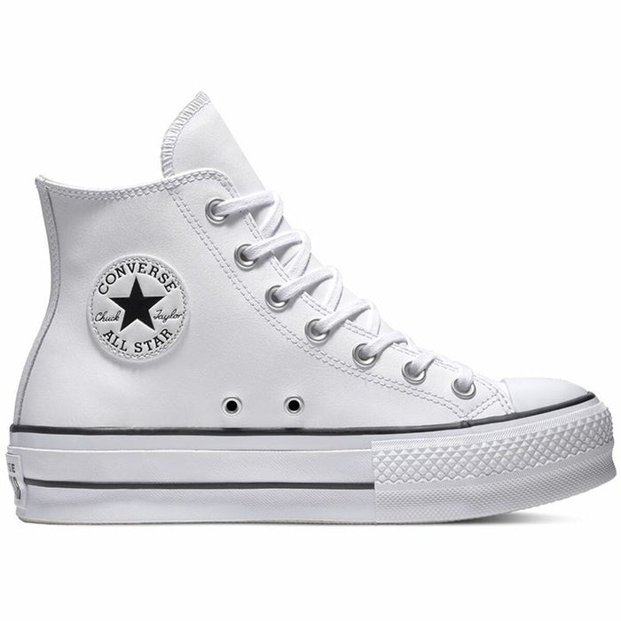 Adidași Casual Unisex Converse Chuck Taylor All Star Platform Alb