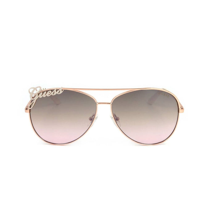 Ochelari de Soare Damă Guess G Aur roz ø 60 mm