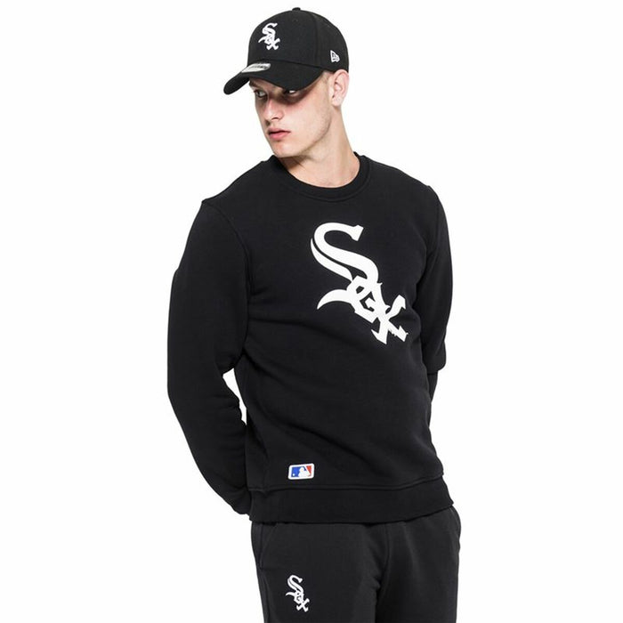 Hanorac cu Glugă Bărbați New Era MLB Chicago White Sox Negru
