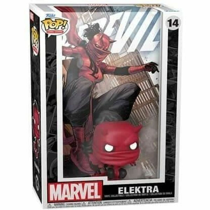 Figurine colectabile Funko Pop! 14 Comic Cover: Marvel Daredevil - Elektra