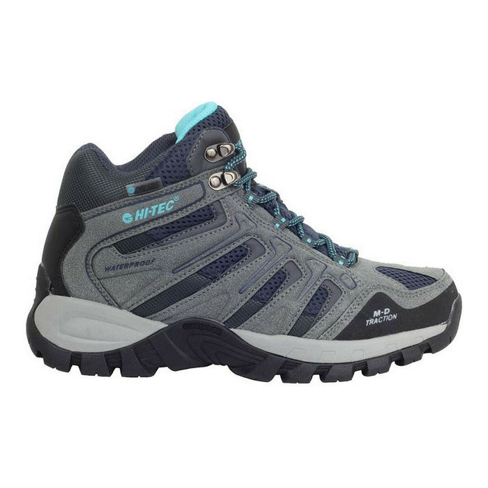 Pantofi sport pentru femei Hi-Tec Torca Mid WP Gri închis