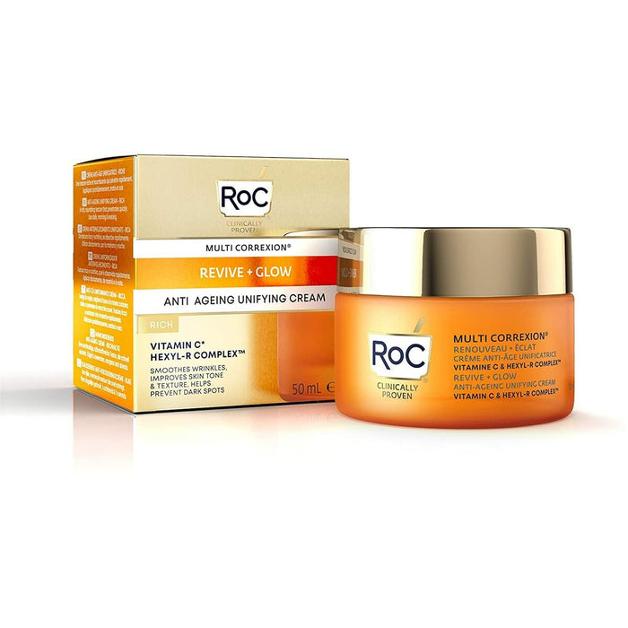 Cremă Anti-aging Roc Multi Correxion Revive + Glow (50 ml)