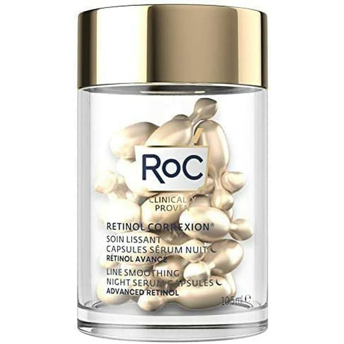 Serum de Față Roc Line Smoothing Retinol Noaptea 30 Capsule