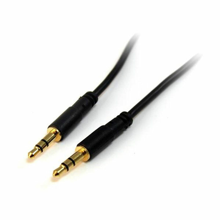 Cablu Audio Jack (3,5 mm) Startech MU3MMS Negru