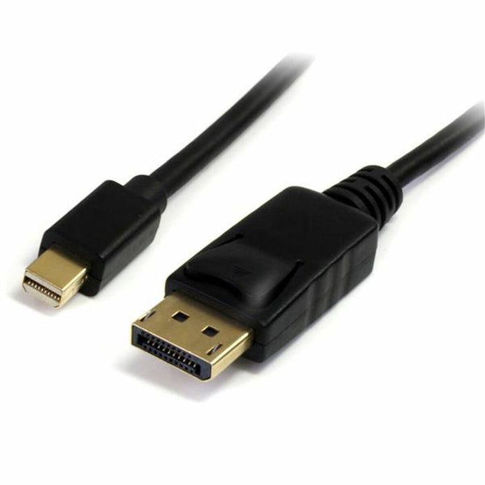 Cablu DisplayPort Mini la DisplayPort Startech MDP2DPMM1M 1 m 4K Ultra HD Negru