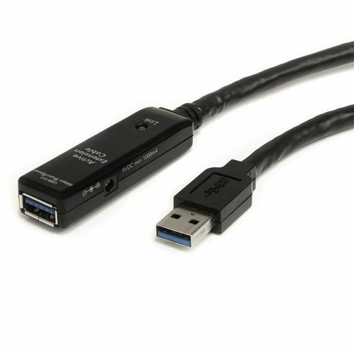 Cablu USB Startech USB3AAEXT10M USB A Negru