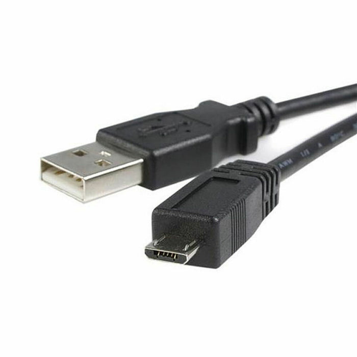 Cablu USB la Micro USB Startech UUSBHAUB2M USB A Micro USB B Negru