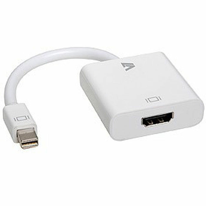 Adaptor Mini DisplayPort la HDMI V7 CBL-MH1WHT-5E Alb