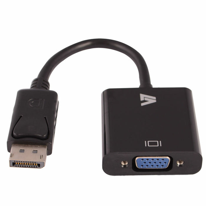 Adaptor DisplayPort la VGA V7 CBLDPVGA-1E Negru