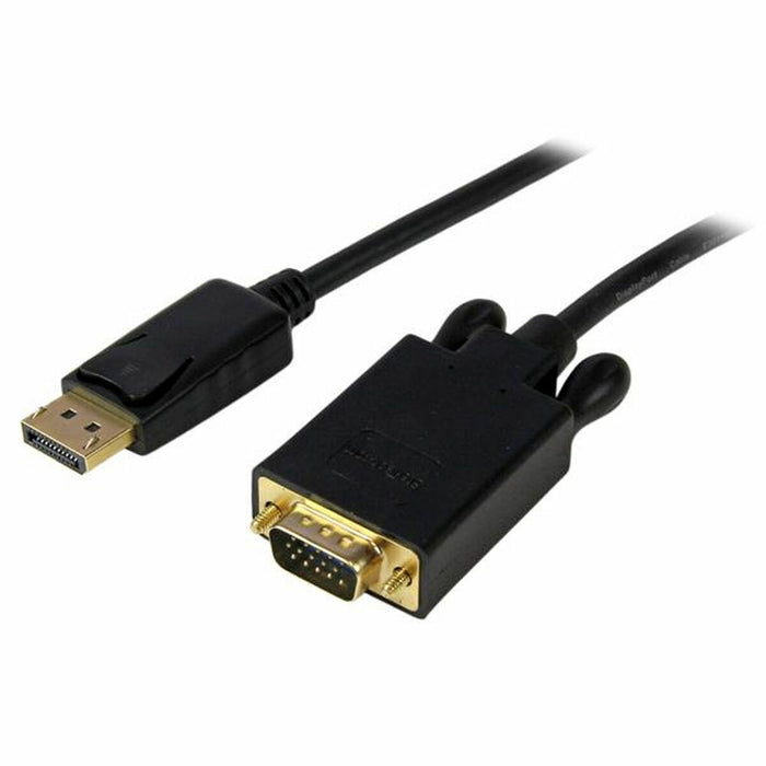 Adaptor DisplayPort la DVI Startech DP2VGAMM3B Negru 90 cm 0,9 m