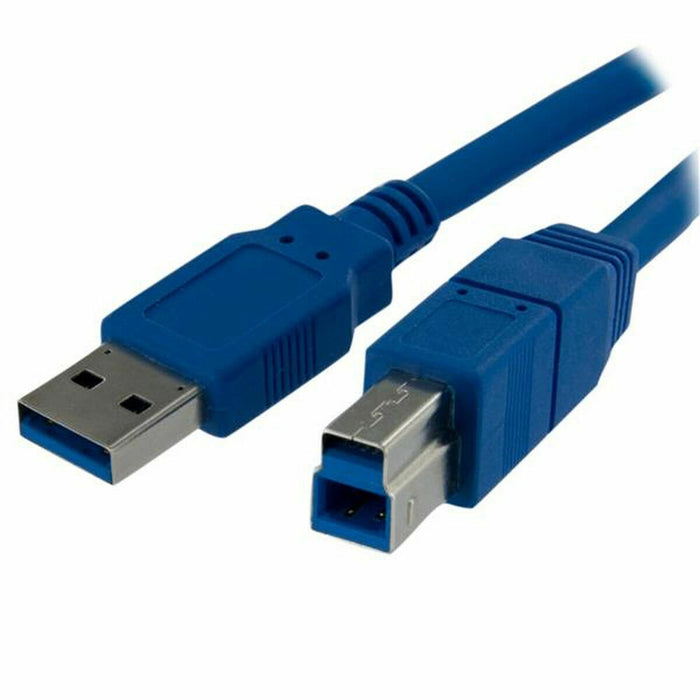 Cablu USB A la USB B Startech USB3SAB1M Albastru