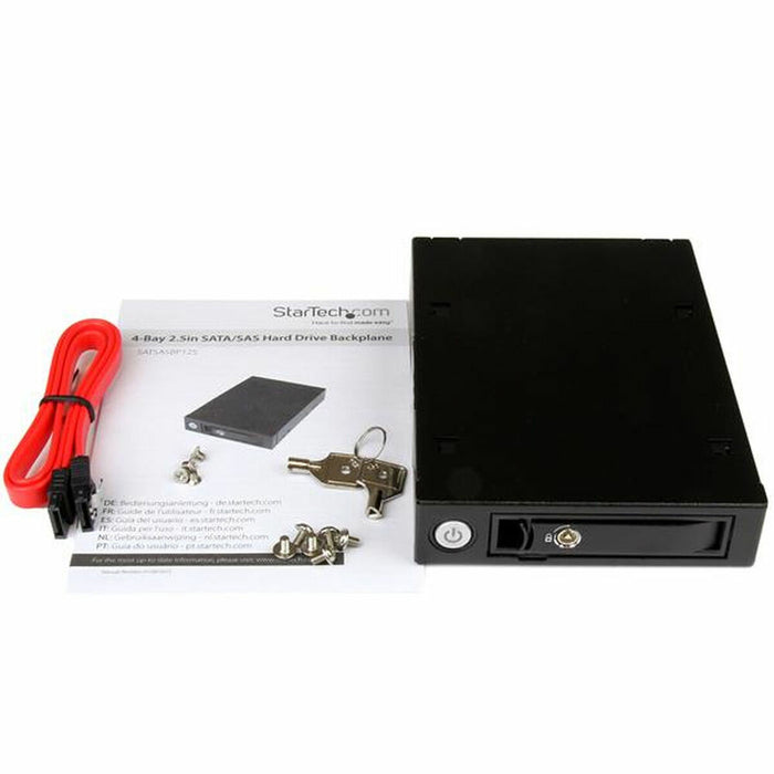 Rack Startech SATSASBP125 Negru 2,5" Portabil