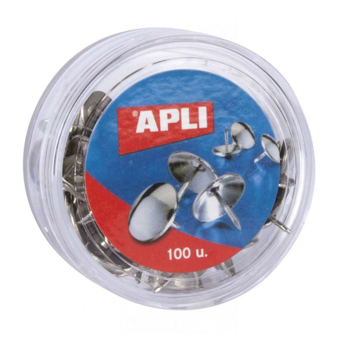 Piuneze Apli 100 Piese nichel 16 Piese