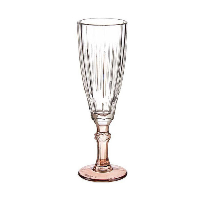 Pahar de șampanie Exotic Sticlă Maro 6 Unități (170 ml)
