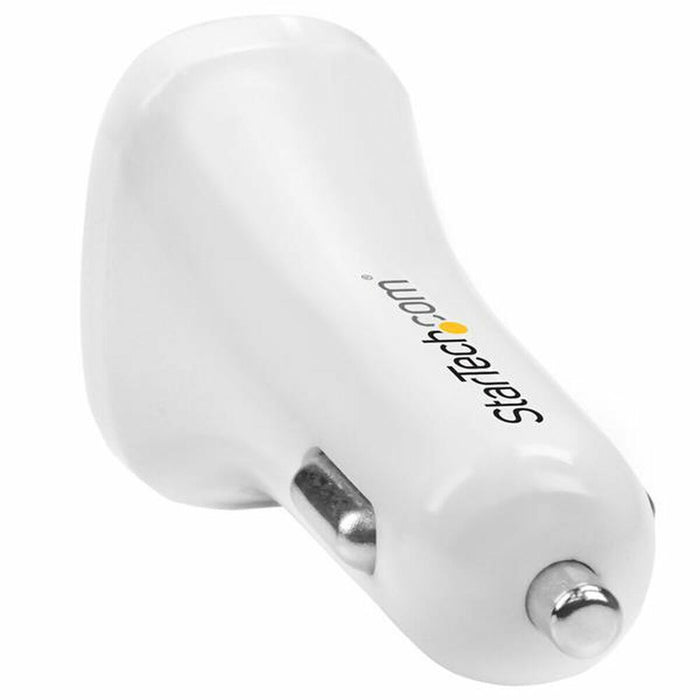 Încărcător de Mașină Startech USB2PCARWHS Alb