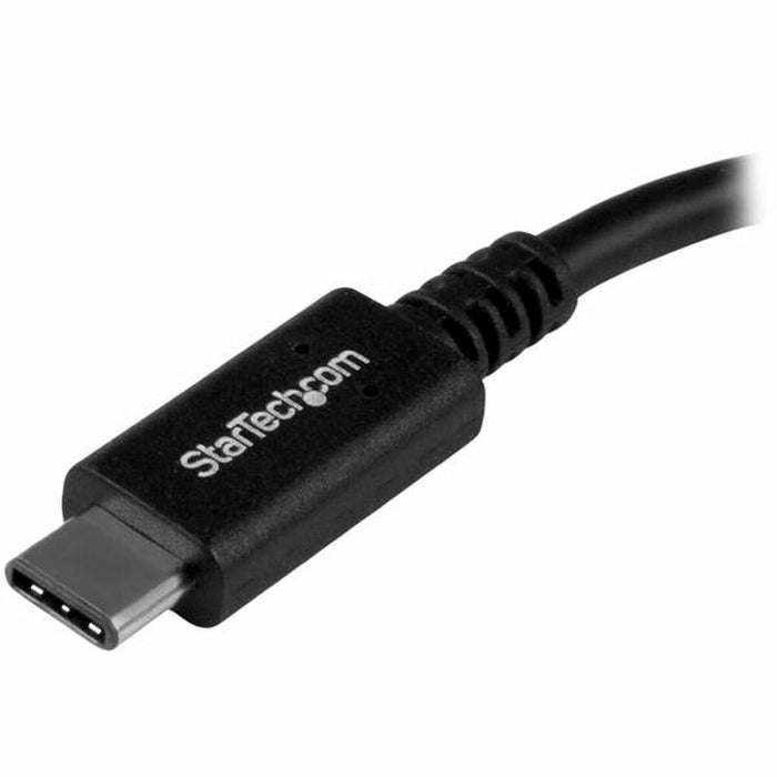 Cablu USB A la USB C Startech 4105490 Negru 15 cm