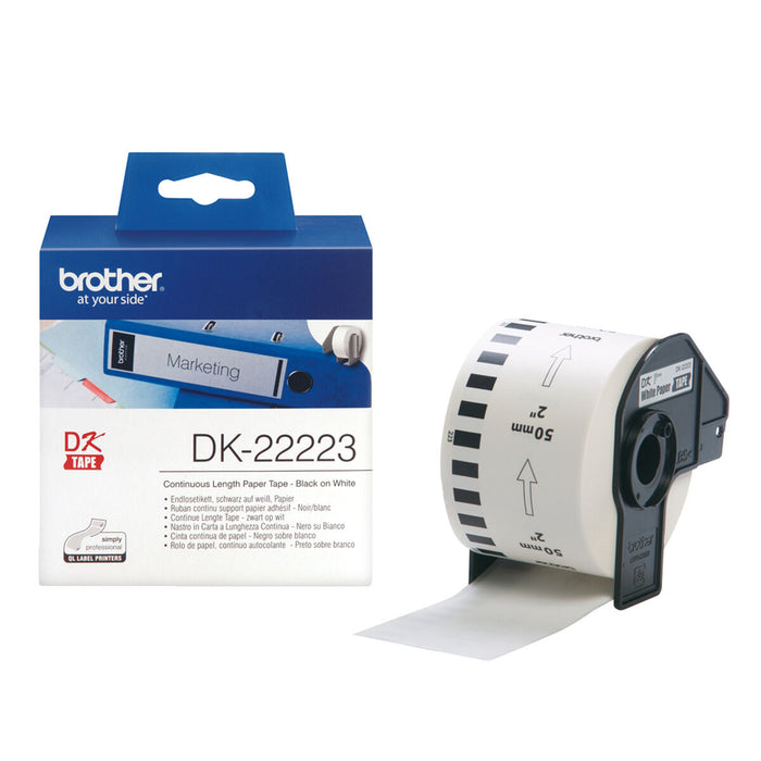 Etichete pentru Imprimantă Brother DK22223 Galben Alb