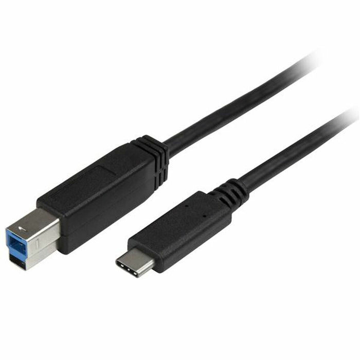 Cablu USB C la USB B Startech USB315CB2M (2 m) Negru