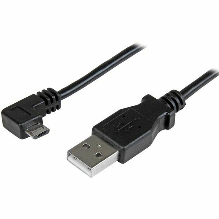 Cablu USB la Micro USB Startech USBAUB50CMRA Negru