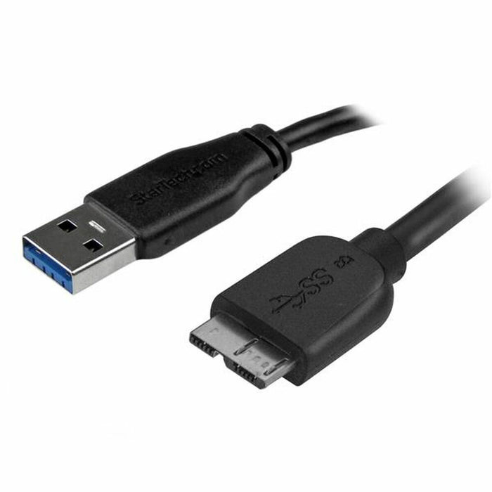 Cablu USB la Micro USB Startech USB3AUB50CMS Negru