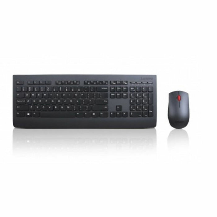 Tastatură și Mouse Fără Fir Lenovo 4X30H56823 Negru Spaniolă Qwerty Spaniolă
