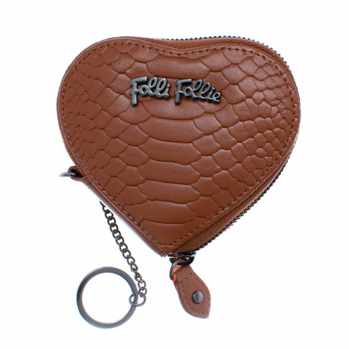 Portofel Folli Follie WA14P025WK Maro Piele (11 x 11 x cm)