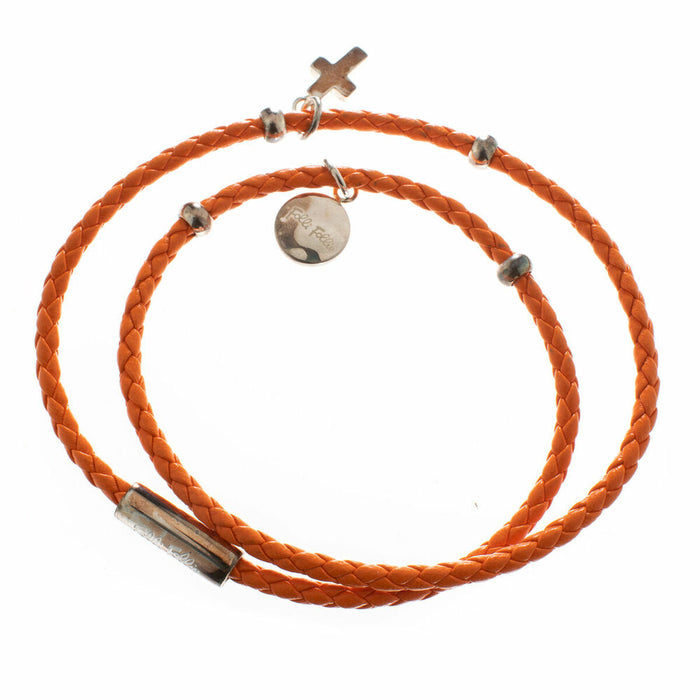 Brățară Folli Follie 1B14F058O Portocaliu (17 cm)