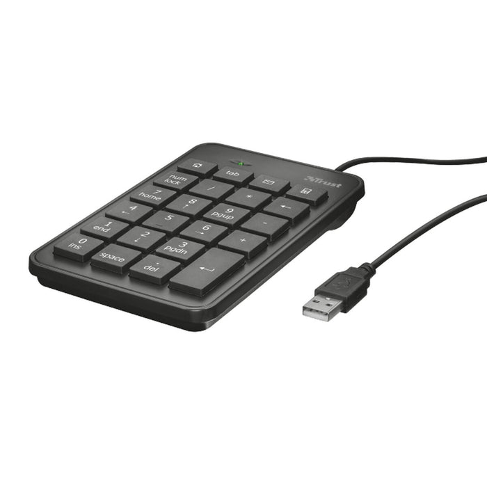Tastatură numerică Trust 22221 Negru