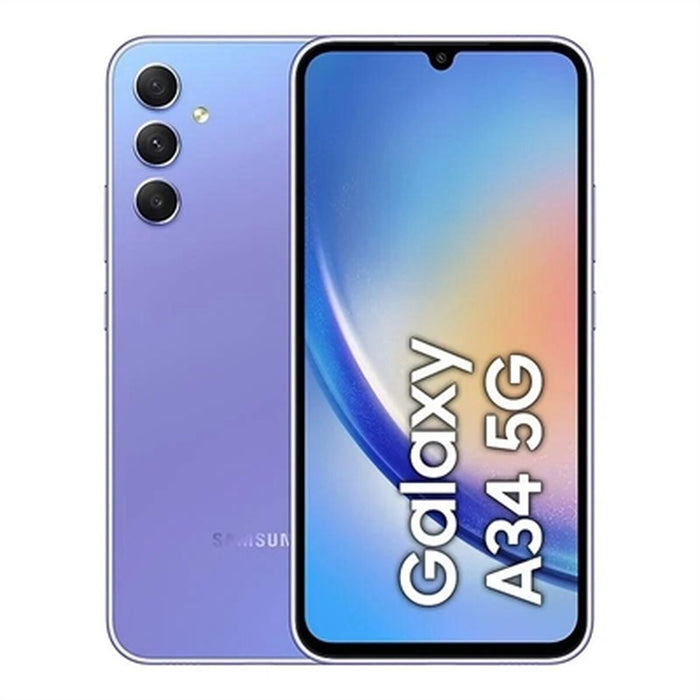 Smartphone Samsung A34 5G 8 GB RAM 256 GB Violet