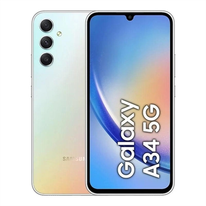 Smartphone Samsung A34 5G 8 GB RAM 256 GB Argintiu