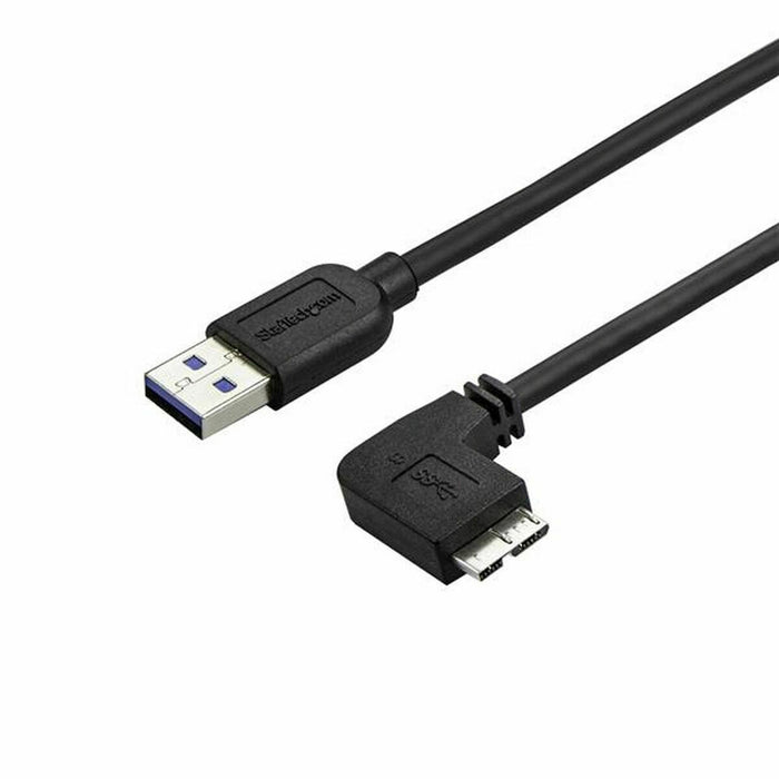 Cablu USB la micro USB Startech USB3AU50CMRS 0,5 m Negru