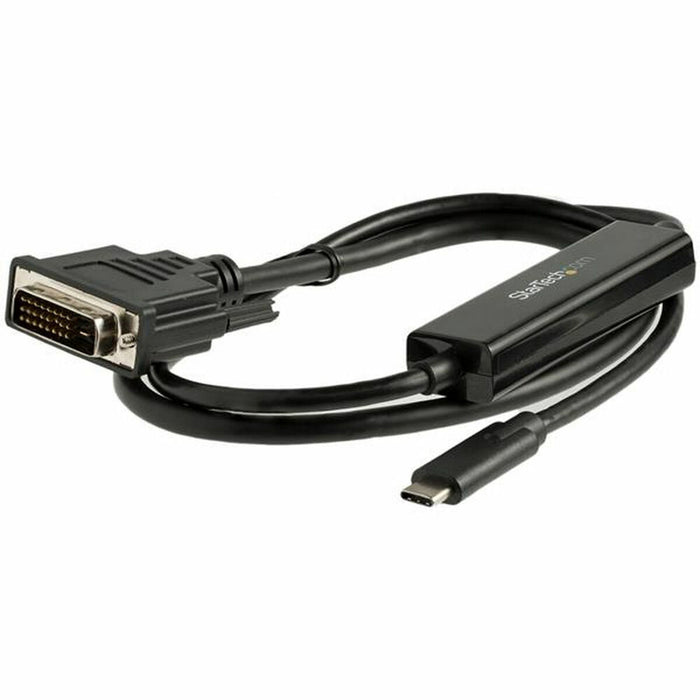 Cablu USB C la DVI-D Startech CDP2DVIMM1MB Negru 1 m