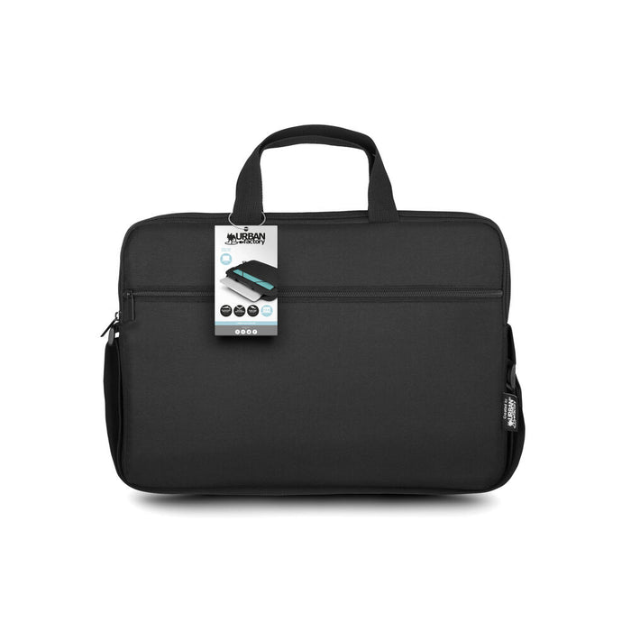 Servietă pentru Laptop Urban Factory 3760170859309 Negru 15,6" 15.6"