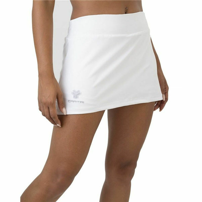 Fustă de tenis Cartri Karen 3.0 Alb