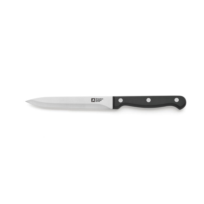 Cuțit de decojit legume Richardson Sheffield Artisan Negru Metal Oțel inoxidabil 12,5 cm
