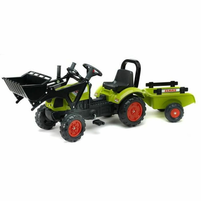 Set de Jucării cu Vehicule Falk Backhoe loader with trailer