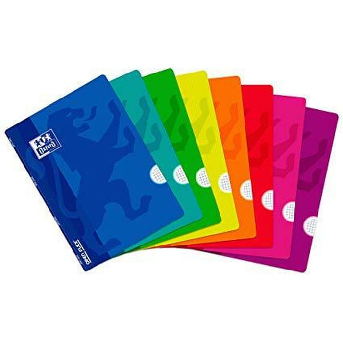 Notebook Oxford OPENFLEX 10 Unități A4 Capse Multicolor 48 Frunze (10 Piese)