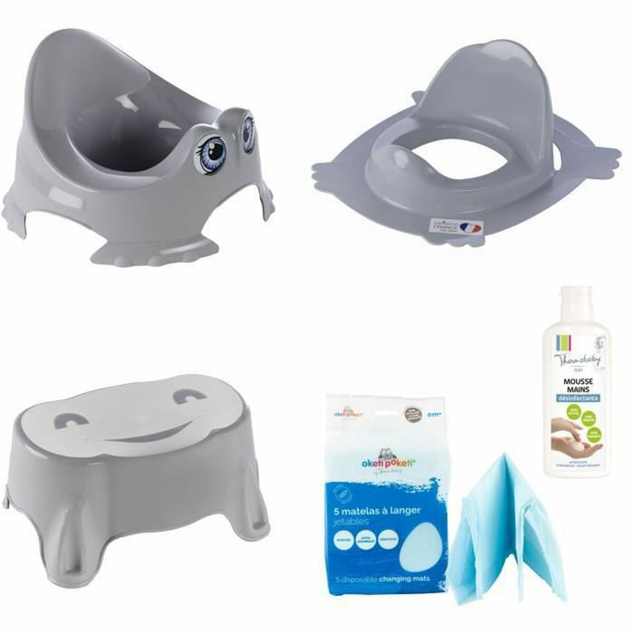 Oliță de noapte ThermoBaby Gri