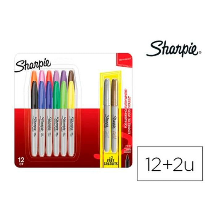 Set de Carioci Sharpie 2061126 Multicolor 14 Piese