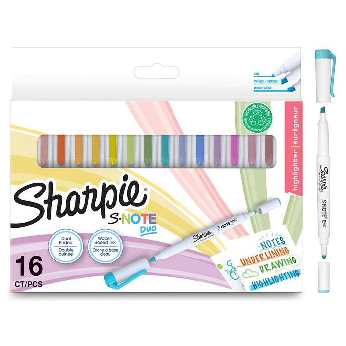 Set de Carioci Sharpie 2182115 Double 16 Piese