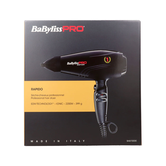 Uscător de Păr Babyliss BAB7000IE Negru Monocrom 2200 W