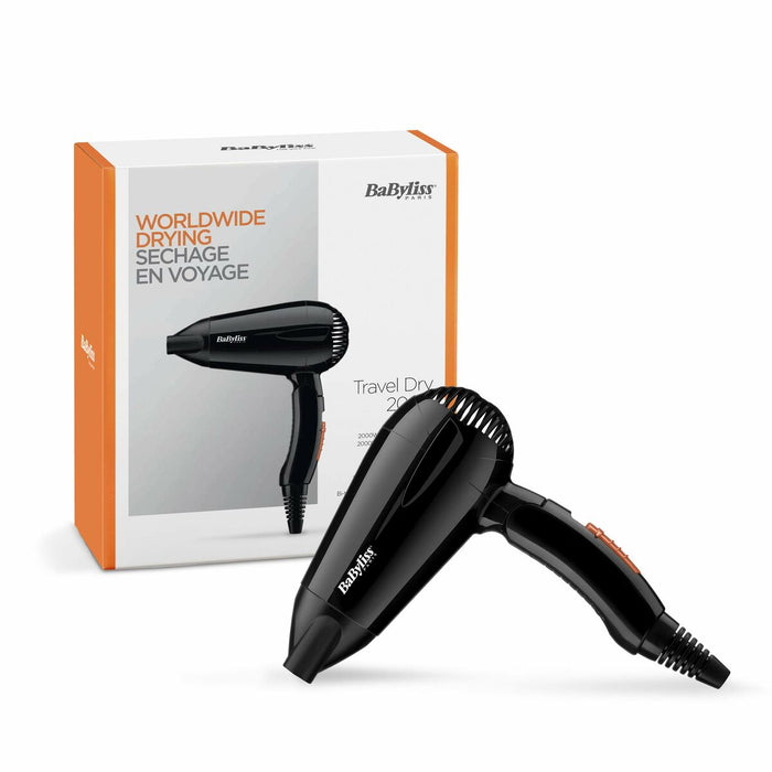 Uscător de Păr 5344E Babyliss Travel Dry 2000 1 Piese