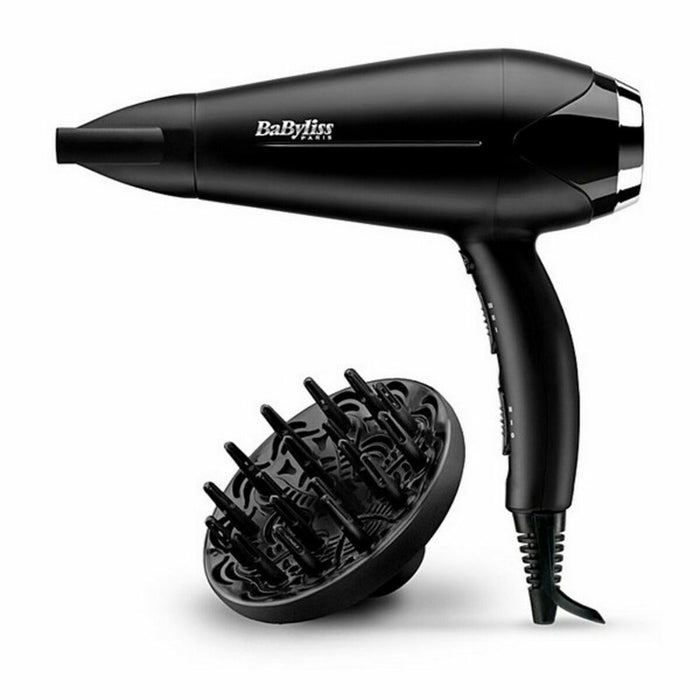 Uscător de Păr Babyliss D572DE Negru 2200 W 1 Piese