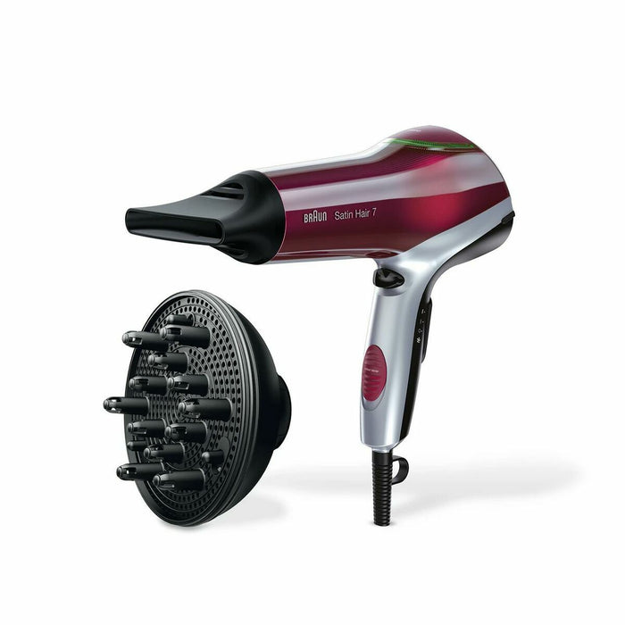 Uscător de Păr Braun HD770E Negru Roșu Gri 2200 W (1 Unități)