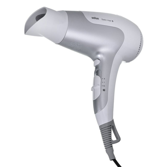 Uscător de Păr Braun HD580 Alb Argintiu Monocrom 2500 W 1 Piese (1 Unități)