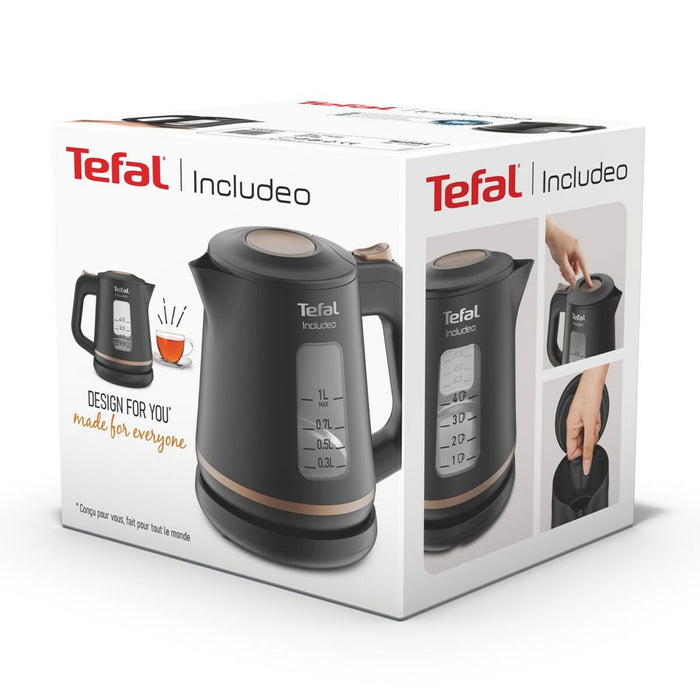 Fierbător Tefal KI5338 Negru Plastic 2400 W 1 L