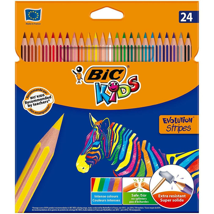 Creioane culori Bic 9505251 Multicolor 24 Piese