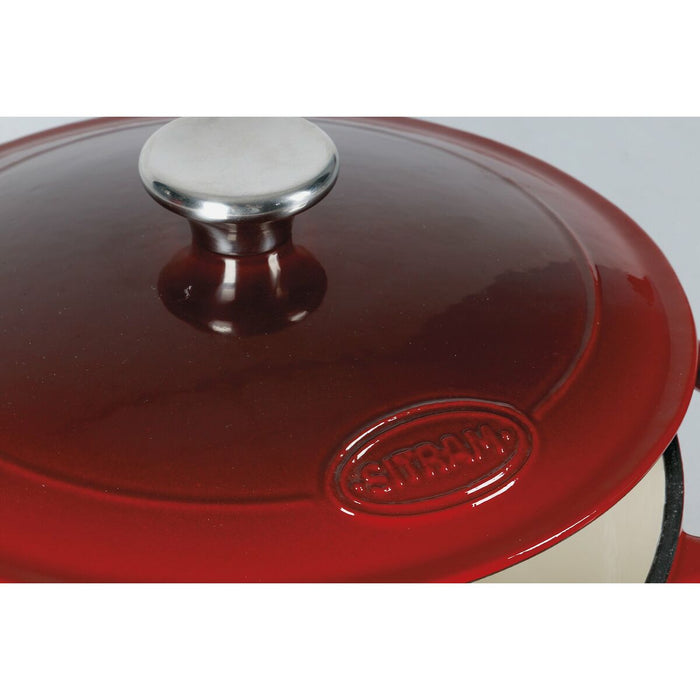 Crăticioară Sitram Rojo/Blanco Oțel emailat Ø 36 cm 9 L