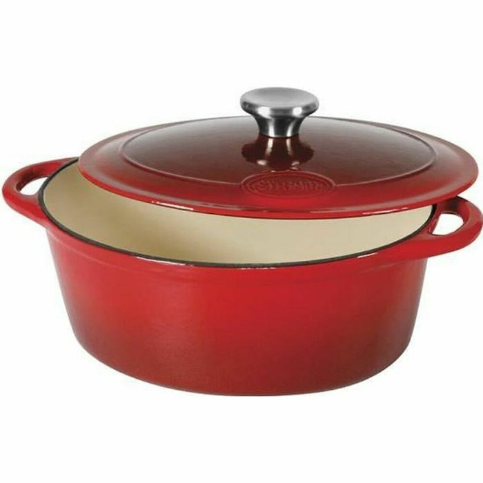 Crăticioară Sitram Rojo/Blanco Oțel emailat Ø 36 cm 9 L