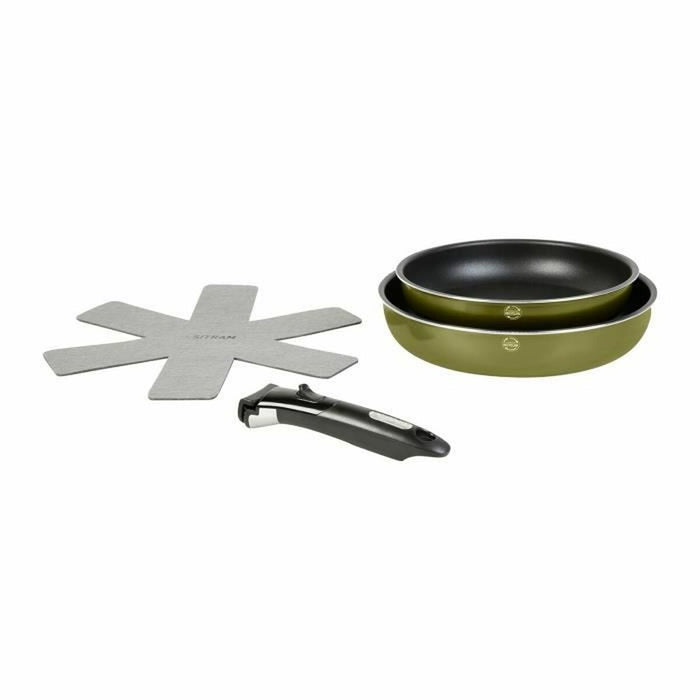 Set de tigăi Sitram 715709 Aluminiu Ø 24 cm Ø 28 cm